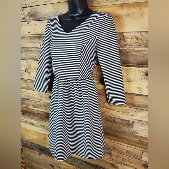 The Limited Black and White A-Line Dress - Picture 5 of 8